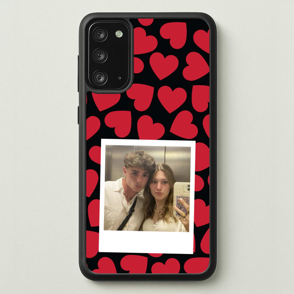 Valentine's Polaroid - Valentine's Day Phone Case for Galaxy Note 20