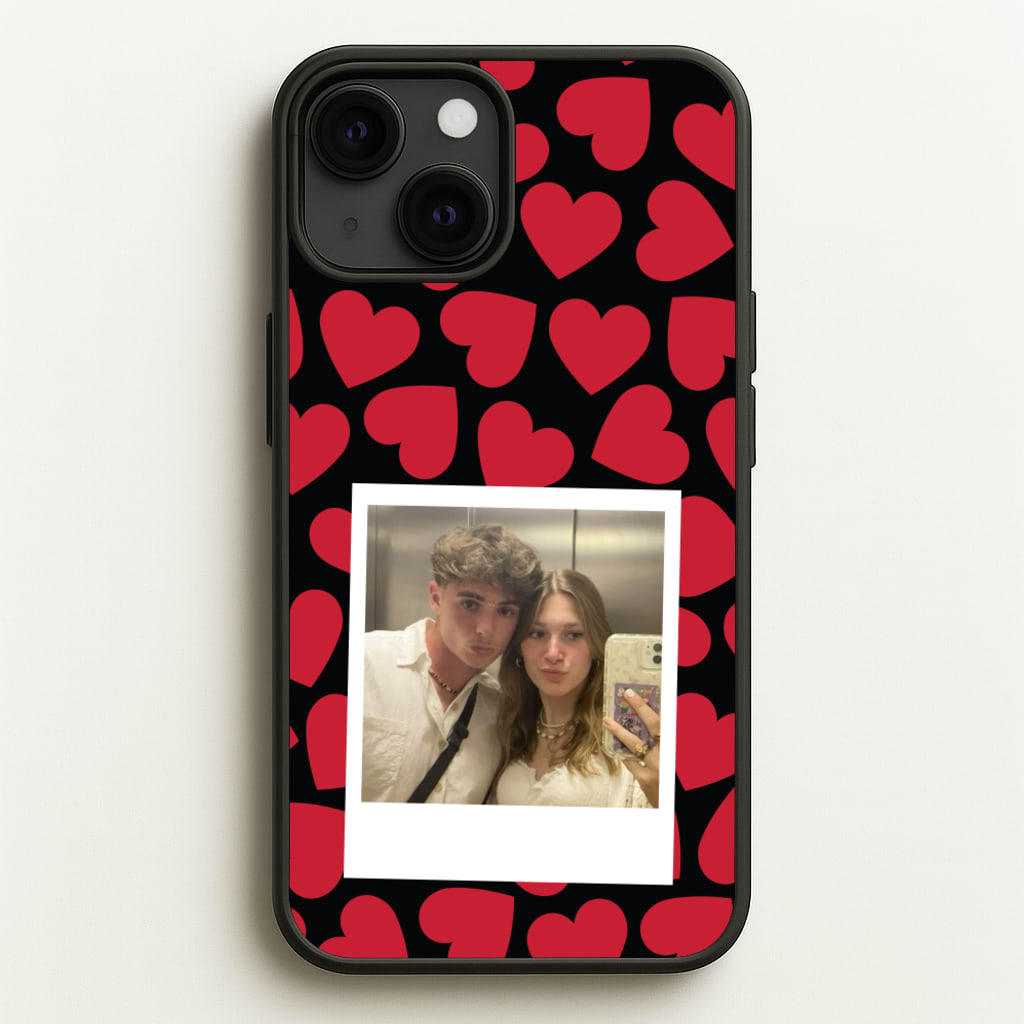 Valentine's Polaroid - Valentine's Day Phone Case for iPhone 13 Mini