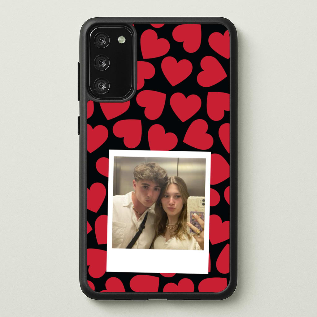 Valentine's Polaroid - Valentine's Day Phone Case for Galaxy S20FE