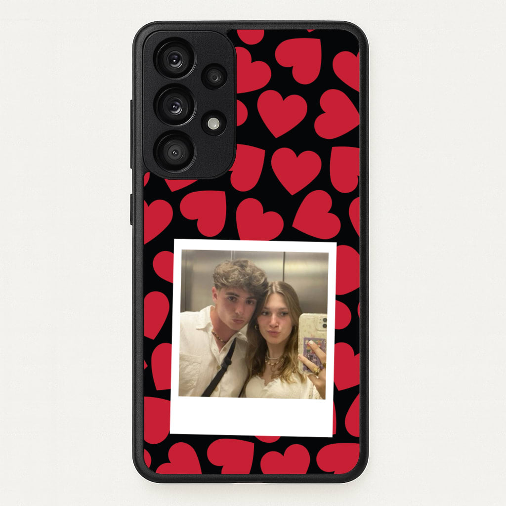 Valentine's Polaroid - Valentine's Day Phone Case for Galaxy A53