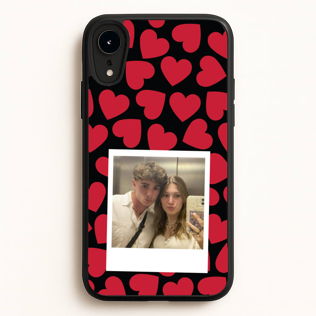 Valentine's Polaroid - Valentine's Day Phone Case for iPhone XR