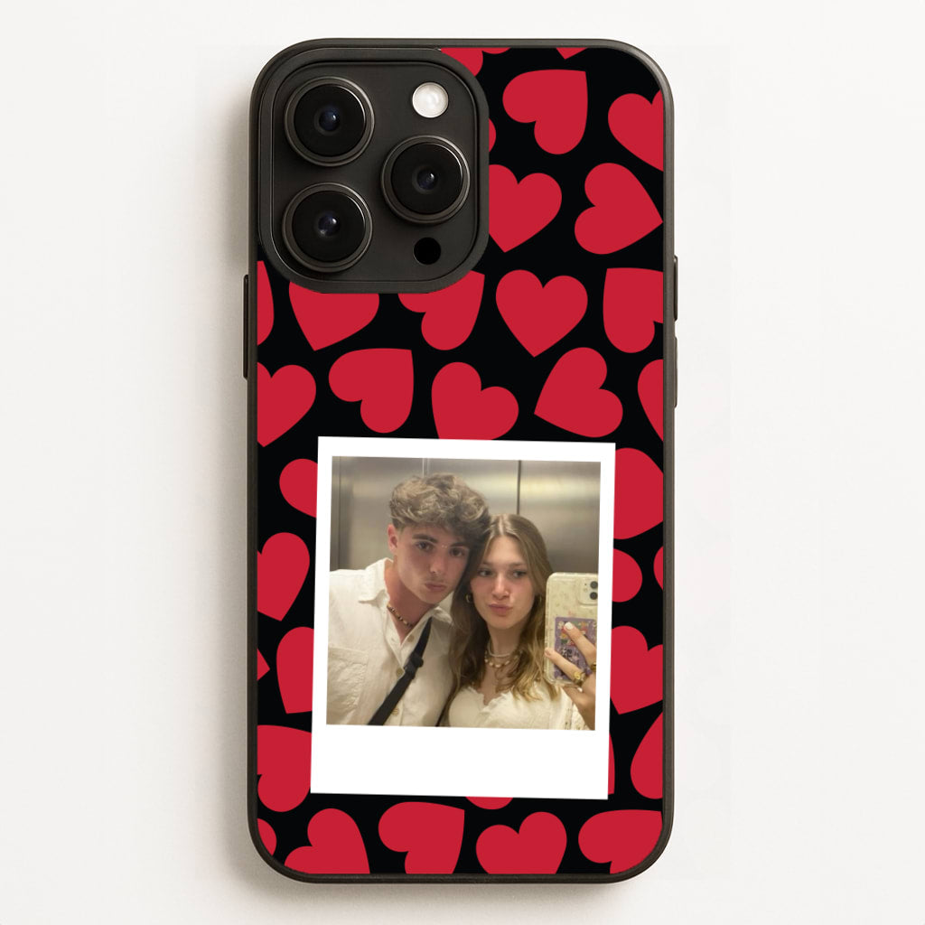Valentine's Polaroid - Valentine's Day Phone Case for iPhone 12 Pro Max