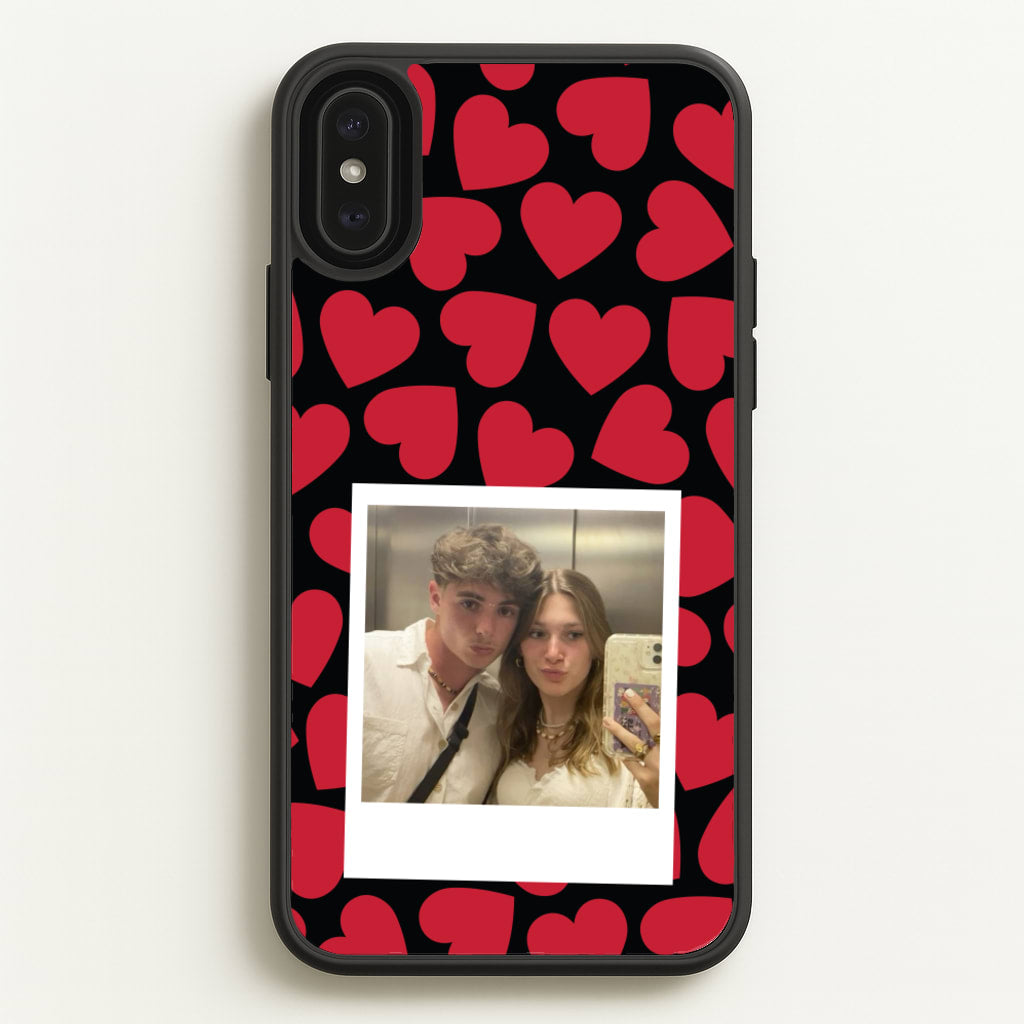 Valentine's Polaroid - Valentine's Day Phone Case for iPhone XS Max