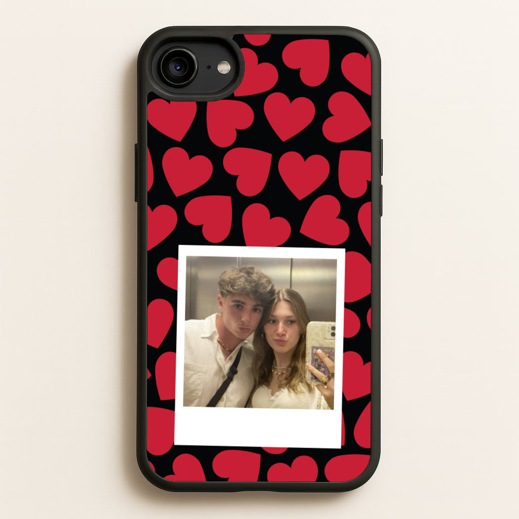Valentine's Polaroid - Valentine's Day Phone Case for iPhone 6 / 7 / 8 / SE