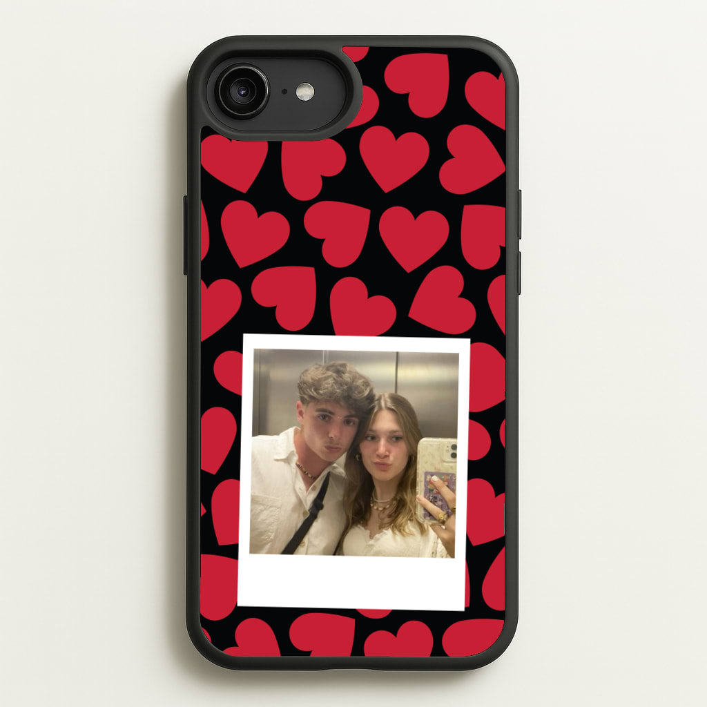 Valentine's Polaroid - Valentine's Day Phone Case for iPhone 6 Plus / 7 Plus / 8 Plus