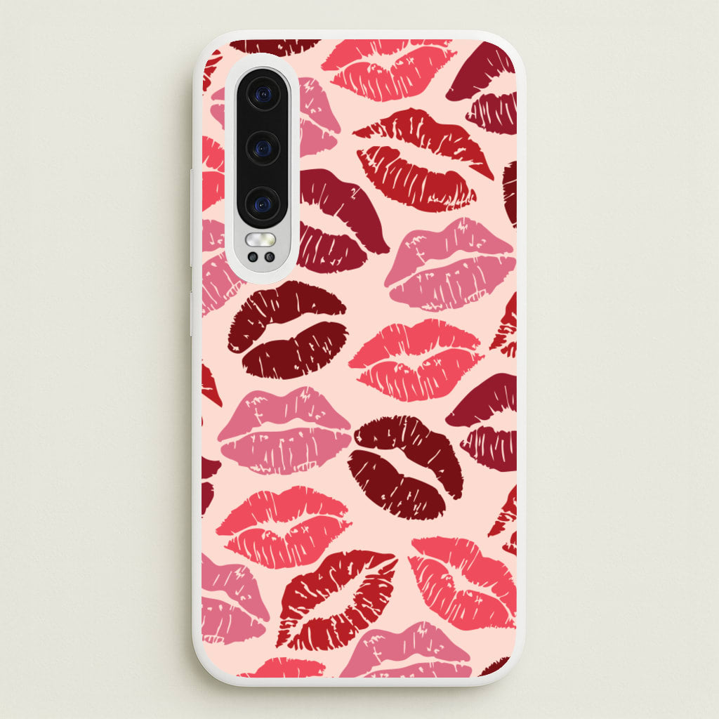 Valentine's Lips Pattern - Valentine's Day Phone Case for Huawei P30