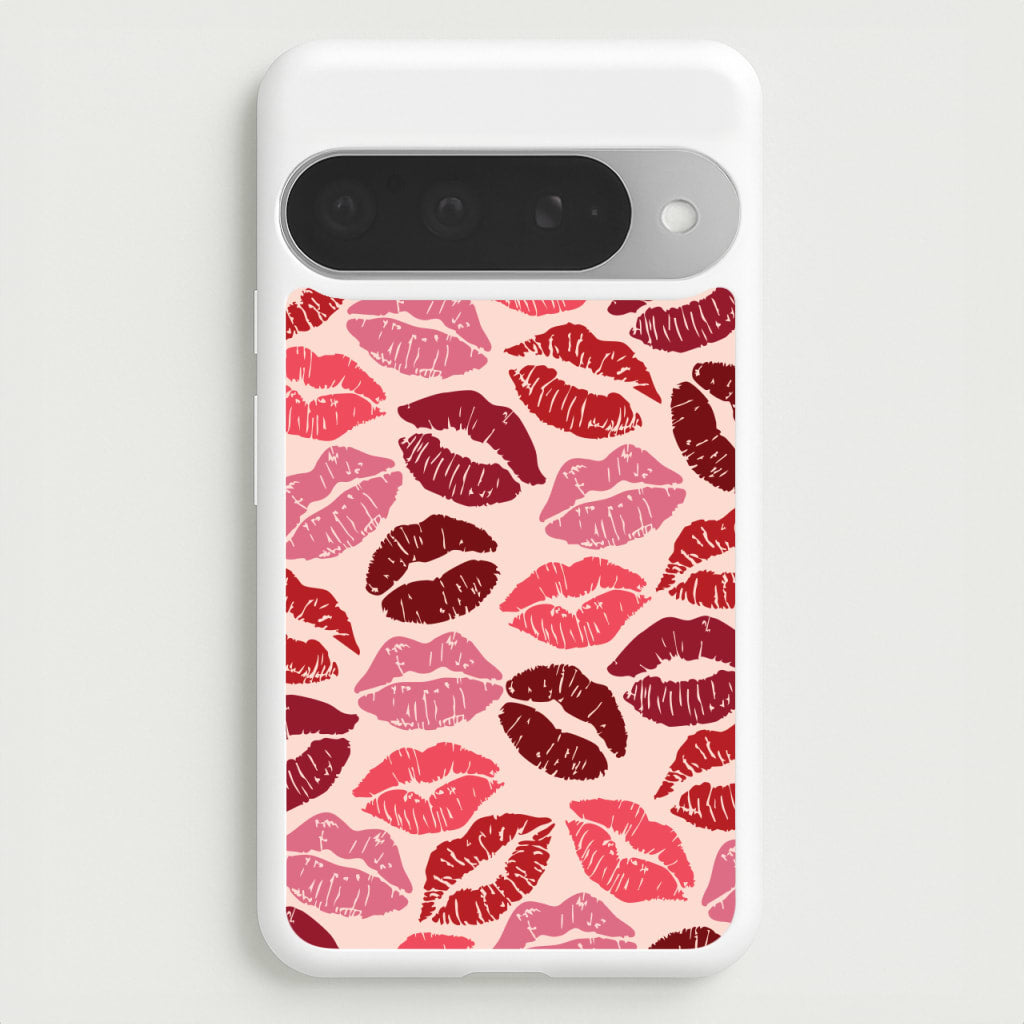 Valentine's Lips Pattern Phone Case for Google Pixel 10 Pro XL