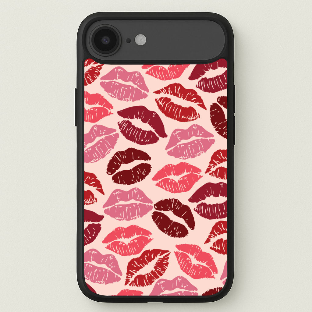 Valentine's Lips Pattern Phone Case for iPhone 17 Air