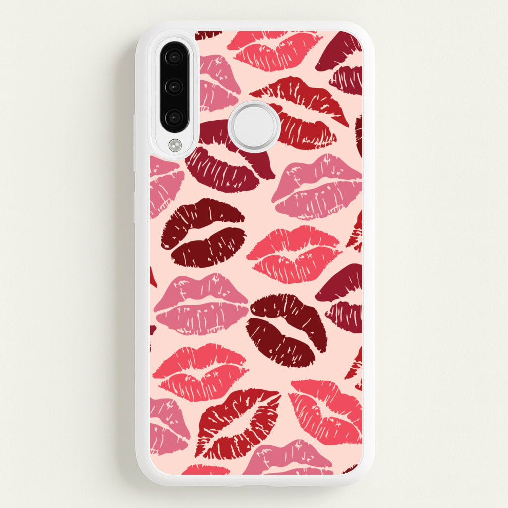 Valentine's Lips Pattern - Valentine's Day Phone Case for Huawei P30 Pro