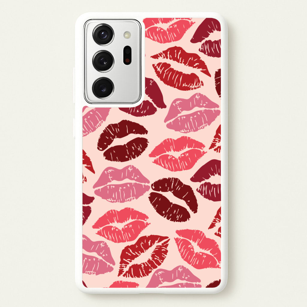 Valentine's Lips Pattern - Valentine's Day Phone Case for Galaxy Note 20 Ultra