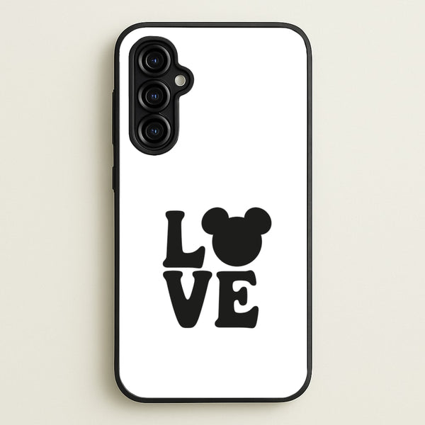 Mouse Love Valentine's - Disney Valentine's Phone Case for Galaxy A54