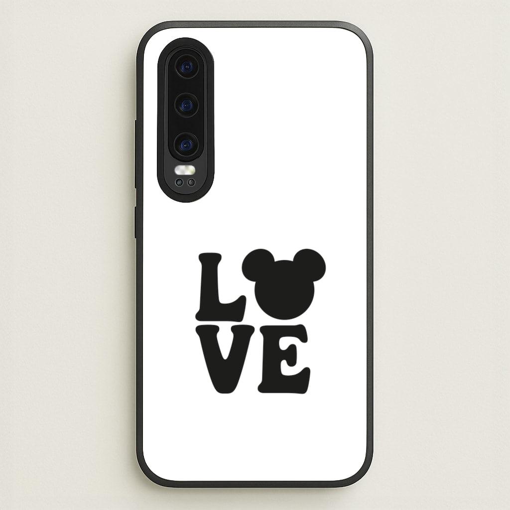Mouse Love Valentine's - Disney Valentine's Phone Case for Huawei P30