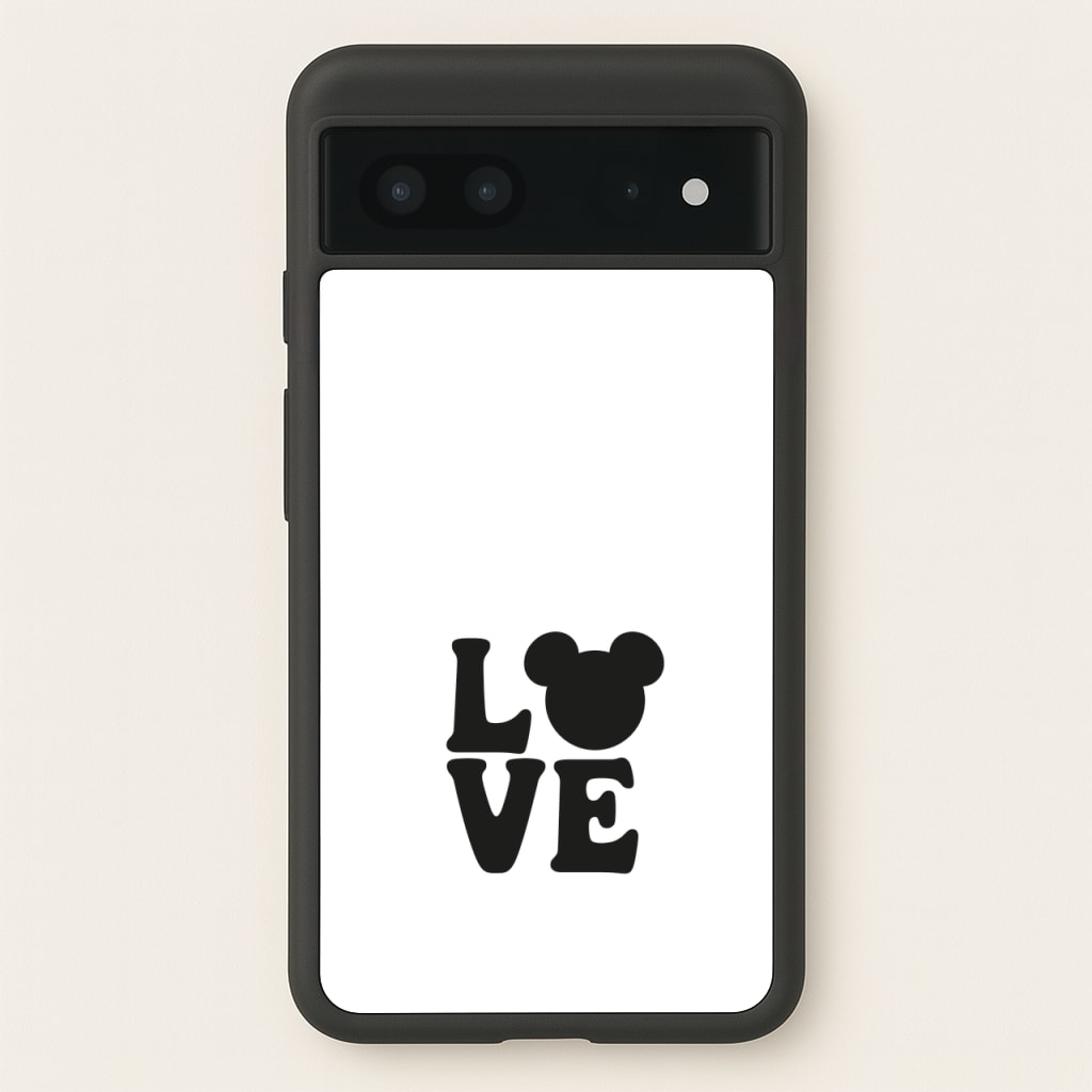 Mouse Love Valentine's - Disney Valentine's Phone Case for Google Pixel 7