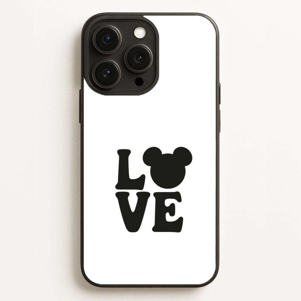 Mouse Love Valentine's - Disney Valentine's Phone Case for iPhone 12 Pro Max