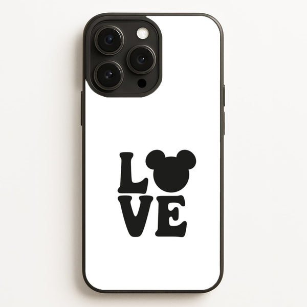 Mouse Love Valentine's - Disney Valentine's Phone Case for iPhone 12 Pro Max