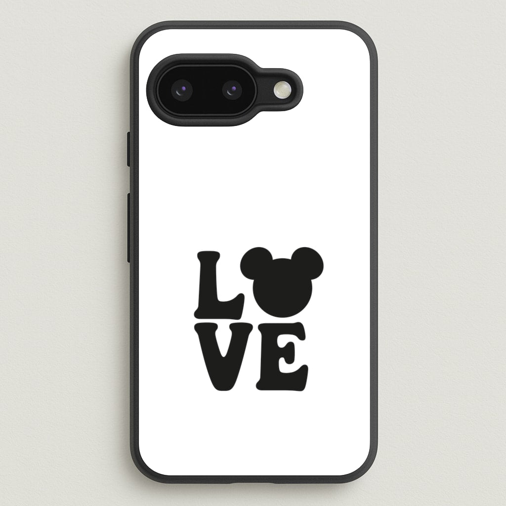 Mouse Love Valentine's - Disney Valentine's Phone Case for Google Pixel 9a