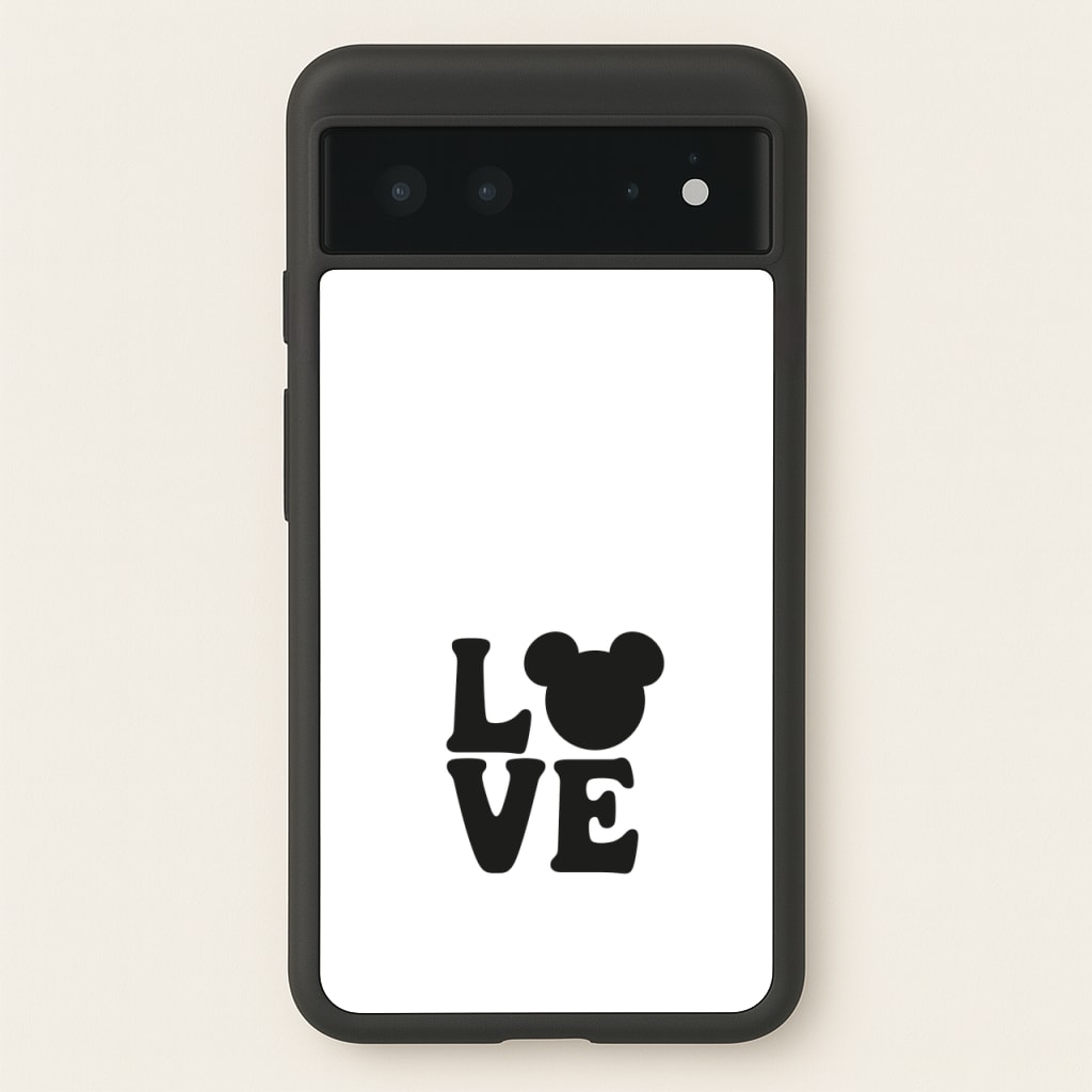 Mouse Love Valentine's - Disney Valentine's Phone Case for Google Pixel 6