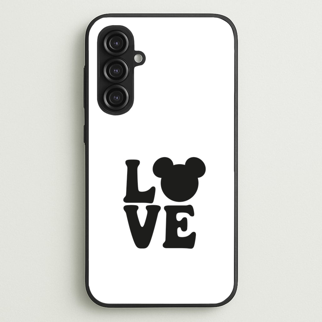 Mouse Love Valentine's - Disney Valentine's Phone Case for Galaxy S23FE