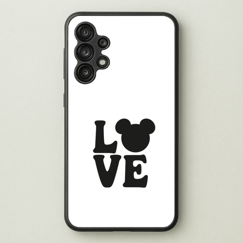Mouse Love Valentine's - Disney Valentine's Phone Case for Galaxy A13