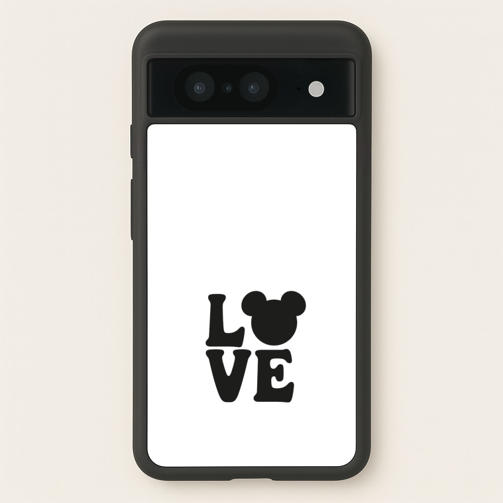 Mouse Love Valentine's - Disney Valentine's Phone Case for Google Pixel 8