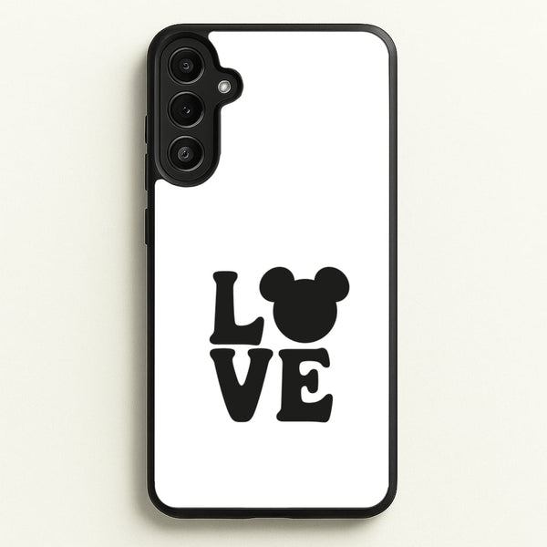 Mouse Love Valentine's - Disney Valentine's Phone Case for Galaxy A36