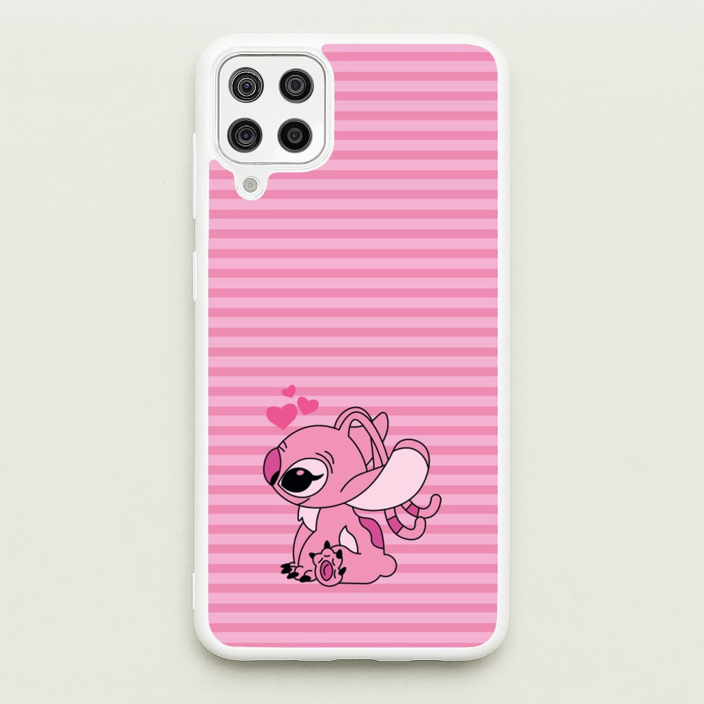 Angel Valentine's - Disney Valentine's Phone Case for Galaxy A12
