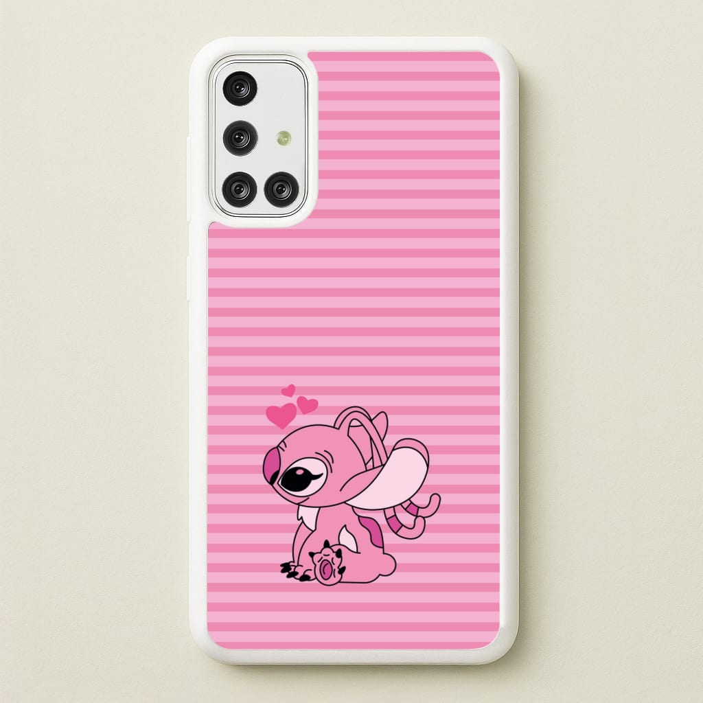 Angel Valentine's - Disney Valentine's Phone Case for Galaxy A71
