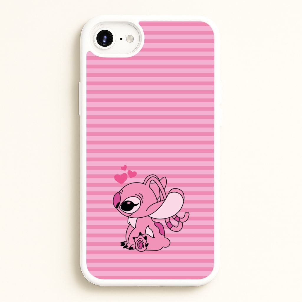 Angel Valentine's - Disney Valentine's Phone Case for iPhone 6 Plus / 7 Plus / 8 Plus
