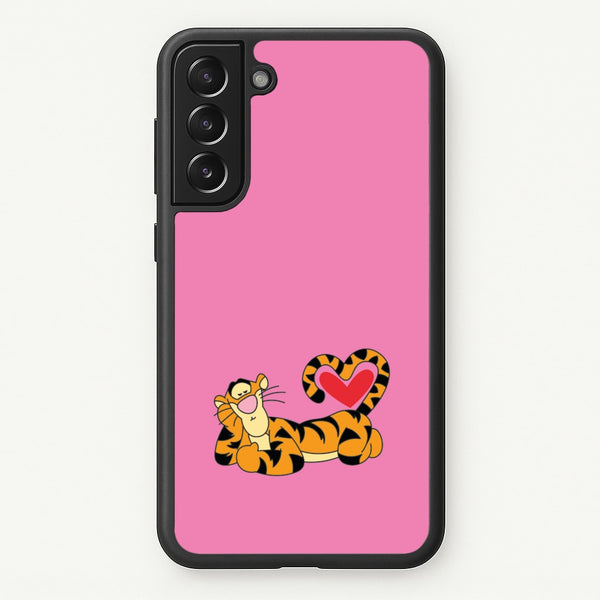 Tiger Valentine's - Disney Valentine's Phone Case for Galaxy S22 Plus