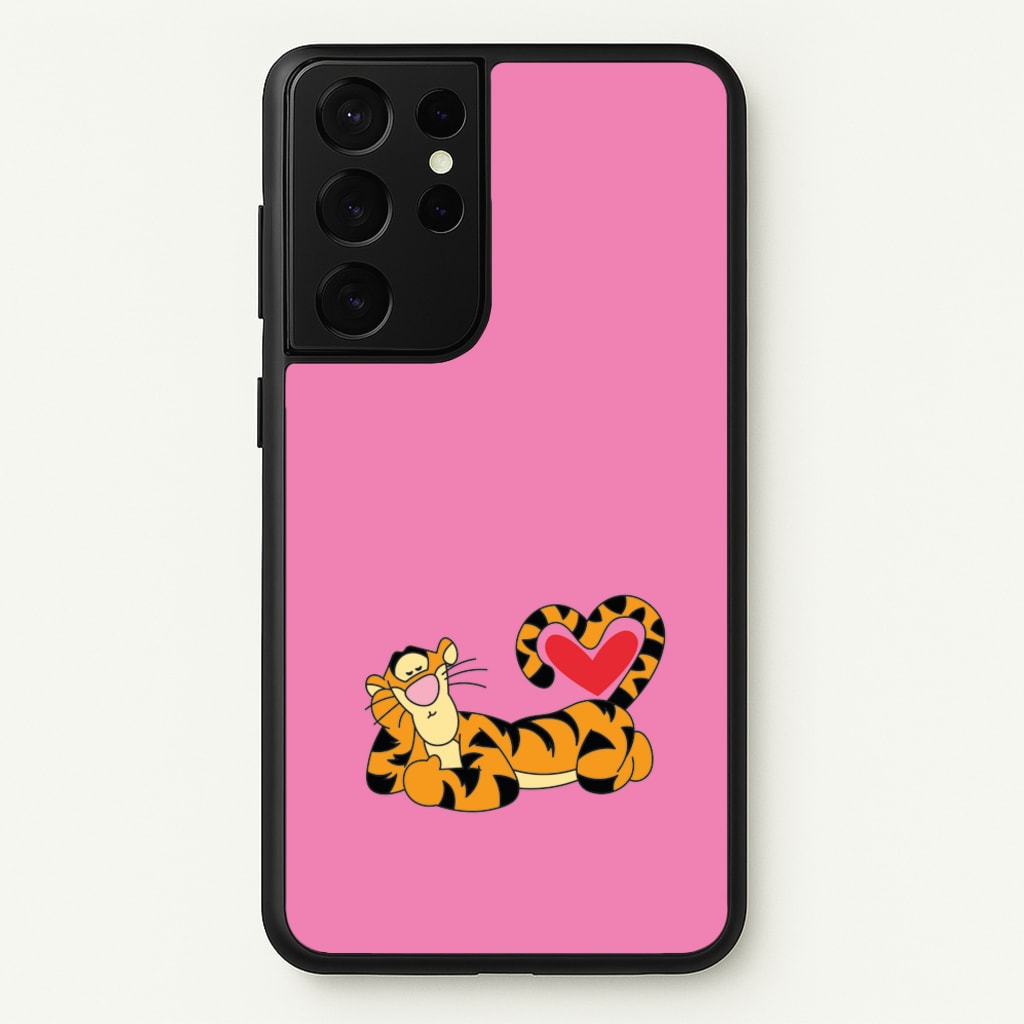 Tiger Valentine's - Disney Valentine's Phone Case for Galaxy S21 Ultra