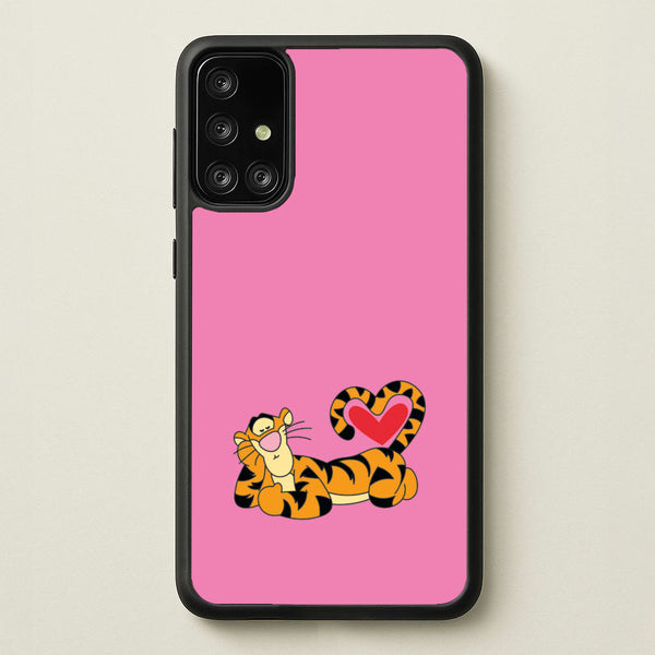 Tiger Valentine's - Disney Valentine's Phone Case for Galaxy A71