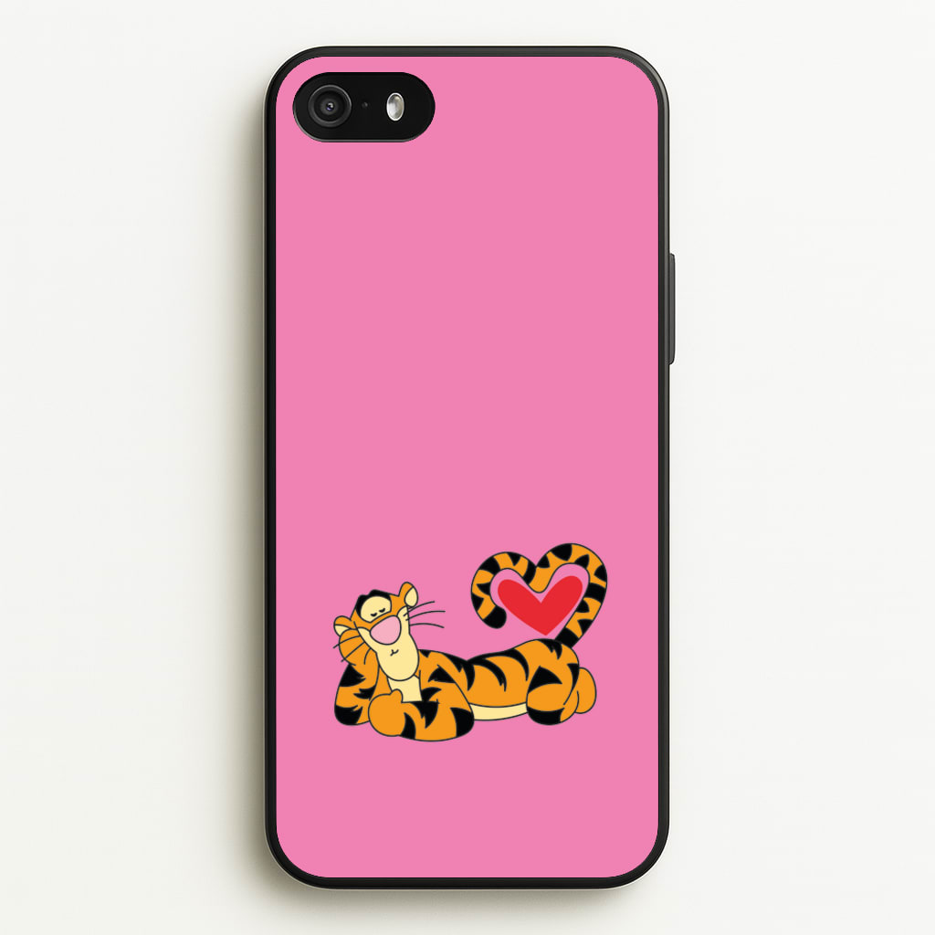 Tiger Valentine's - Disney Valentine's Phone Case for iPhone 5 / 5s / SE 2016