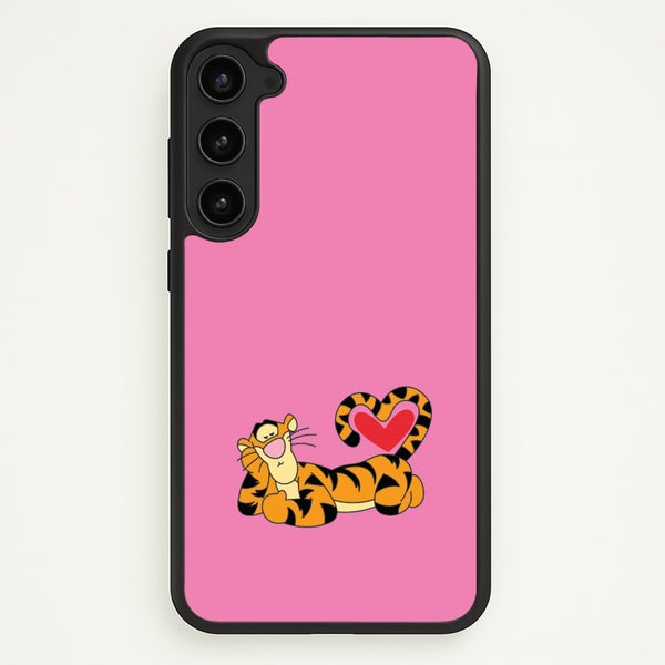 Tiger Valentine's - Disney Valentine's Phone Case for Galaxy S23 Plus