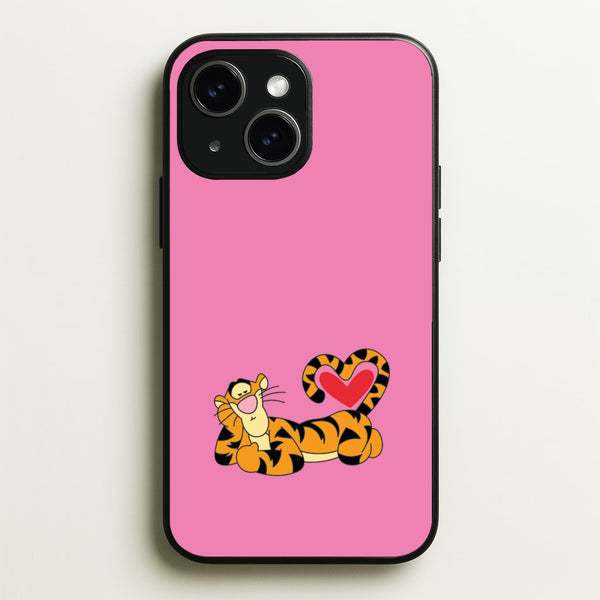 Tiger Valentine's - Disney Valentine's Phone Case for iPhone 15
