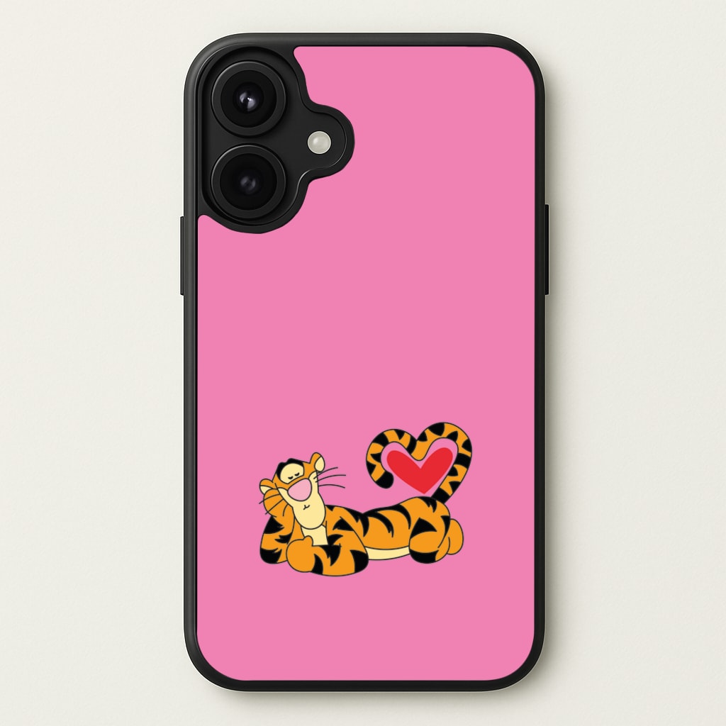 Tiger Valentine's Phone Case for iPhone 17