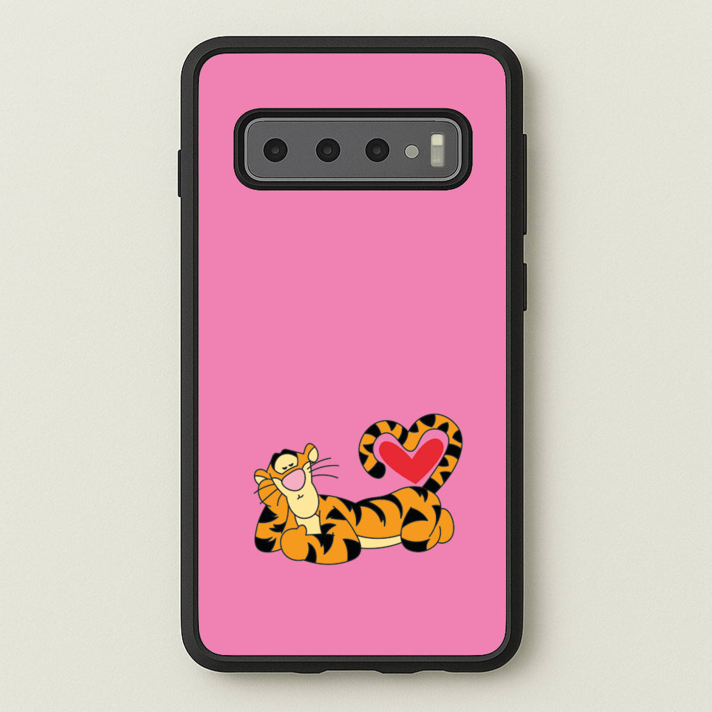 Tiger Valentine's - Disney Valentine's Phone Case for Galaxy S10 Plus