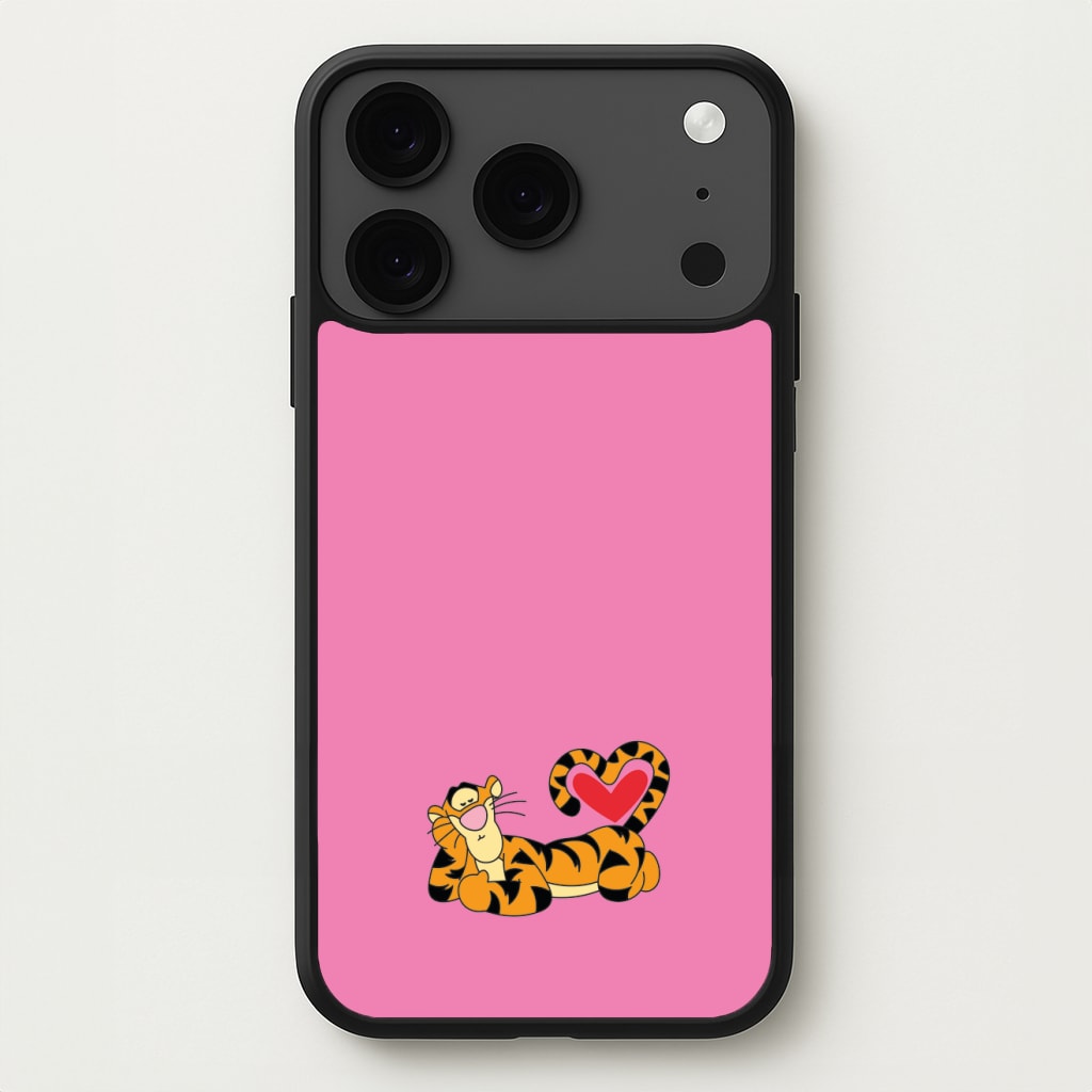 Tiger Valentine's Phone Case for iPhone 17 Pro Max