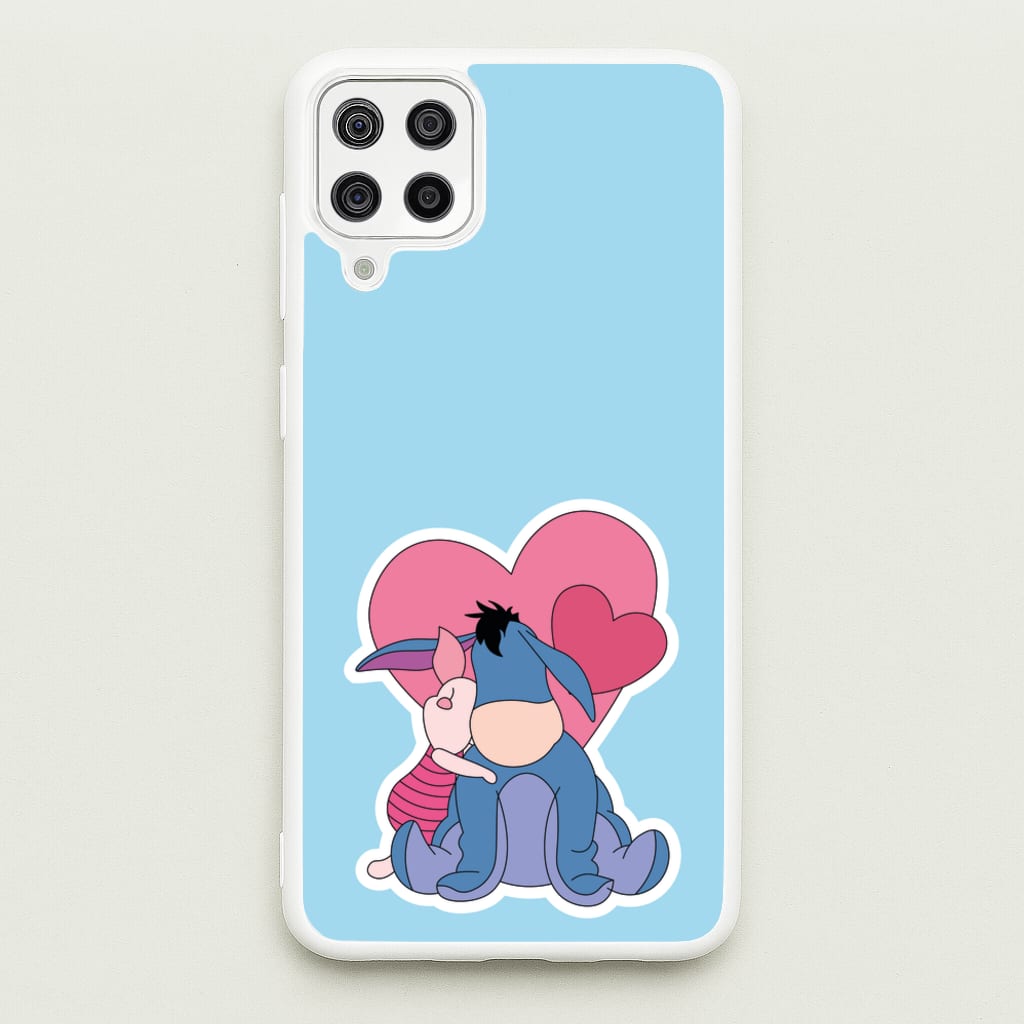 Donkey and Pig Valentine's - Disney Valentine's Phone Case for Galaxy A12