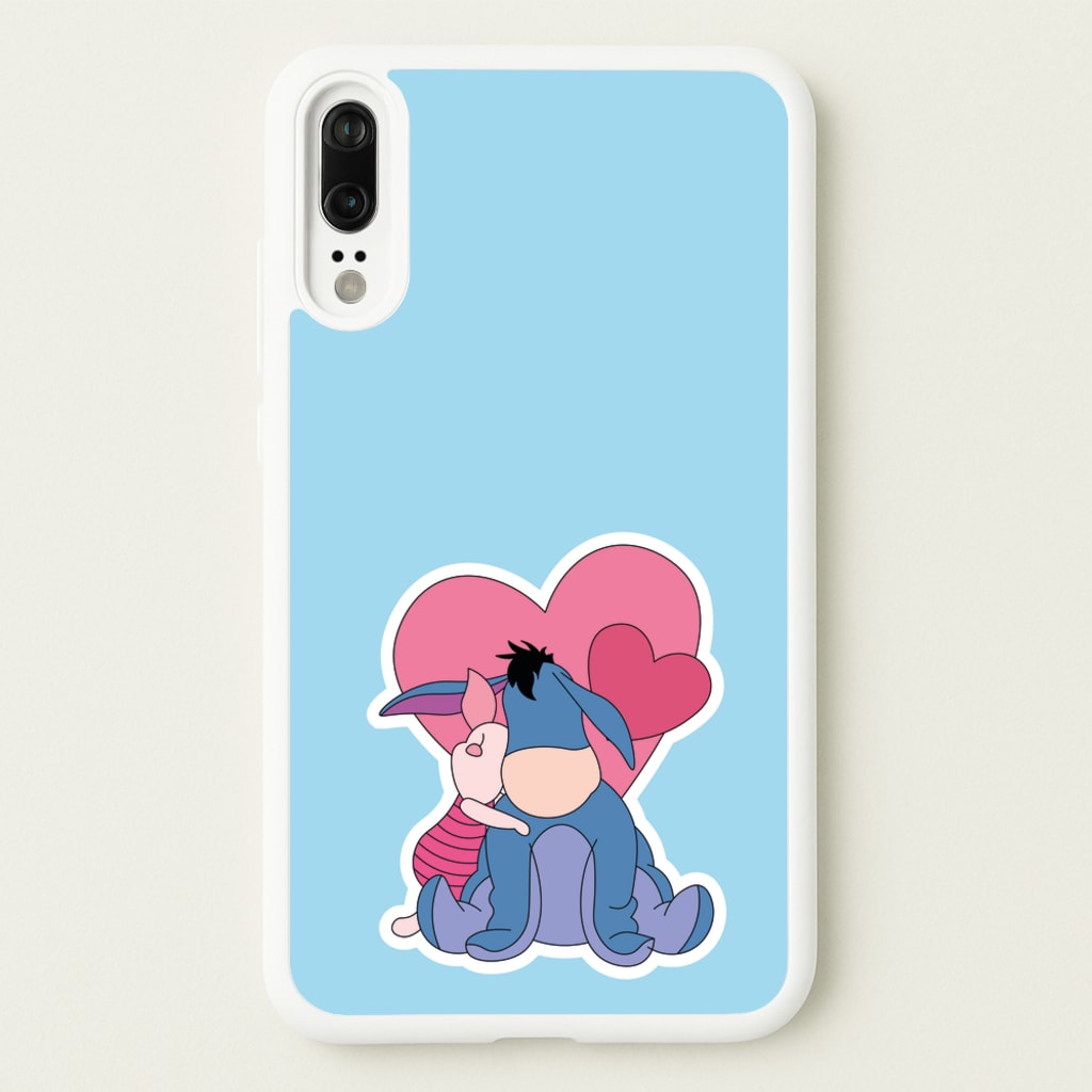 Donkey and Pig Valentine's - Disney Valentine's Phone Case for Huawei P20