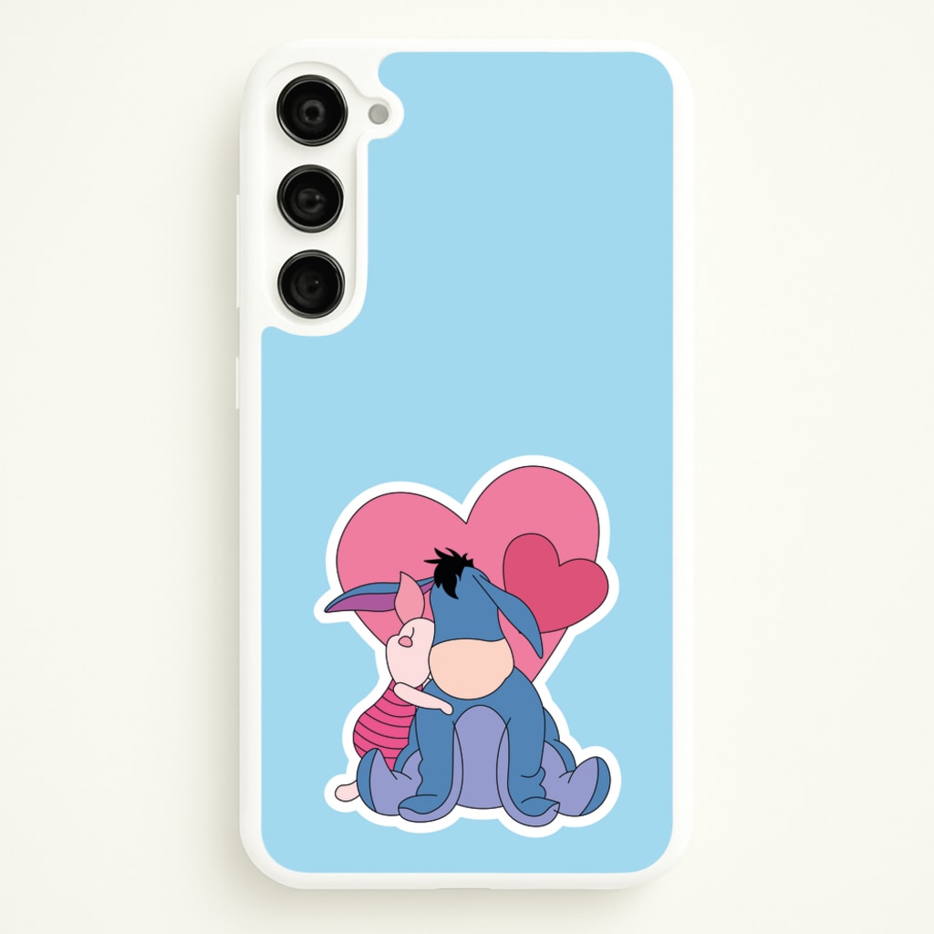 Donkey and Pig Valentine's - Disney Valentine's Phone Case for Galaxy S23