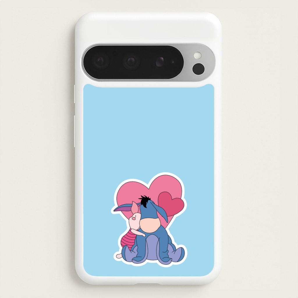 Donkey and Pig Valentine's - Disney Valentine's Phone Case for Google Pixel 9 Pro XL