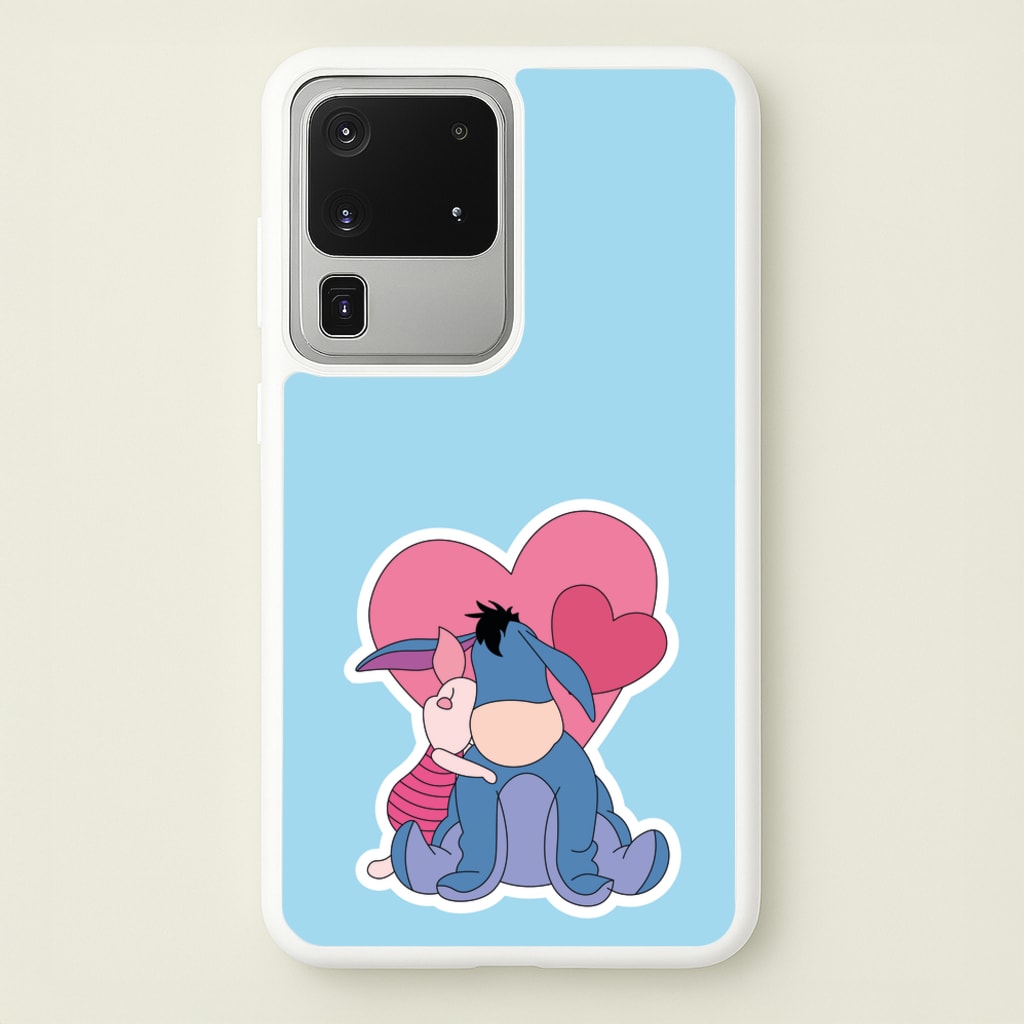 Donkey and Pig Valentine's - Disney Valentine's Phone Case for Galaxy S20 Ultra