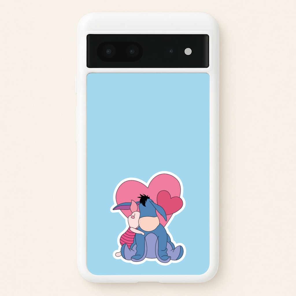 Donkey and Pig Valentine's - Disney Valentine's Phone Case for Google Pixel 7