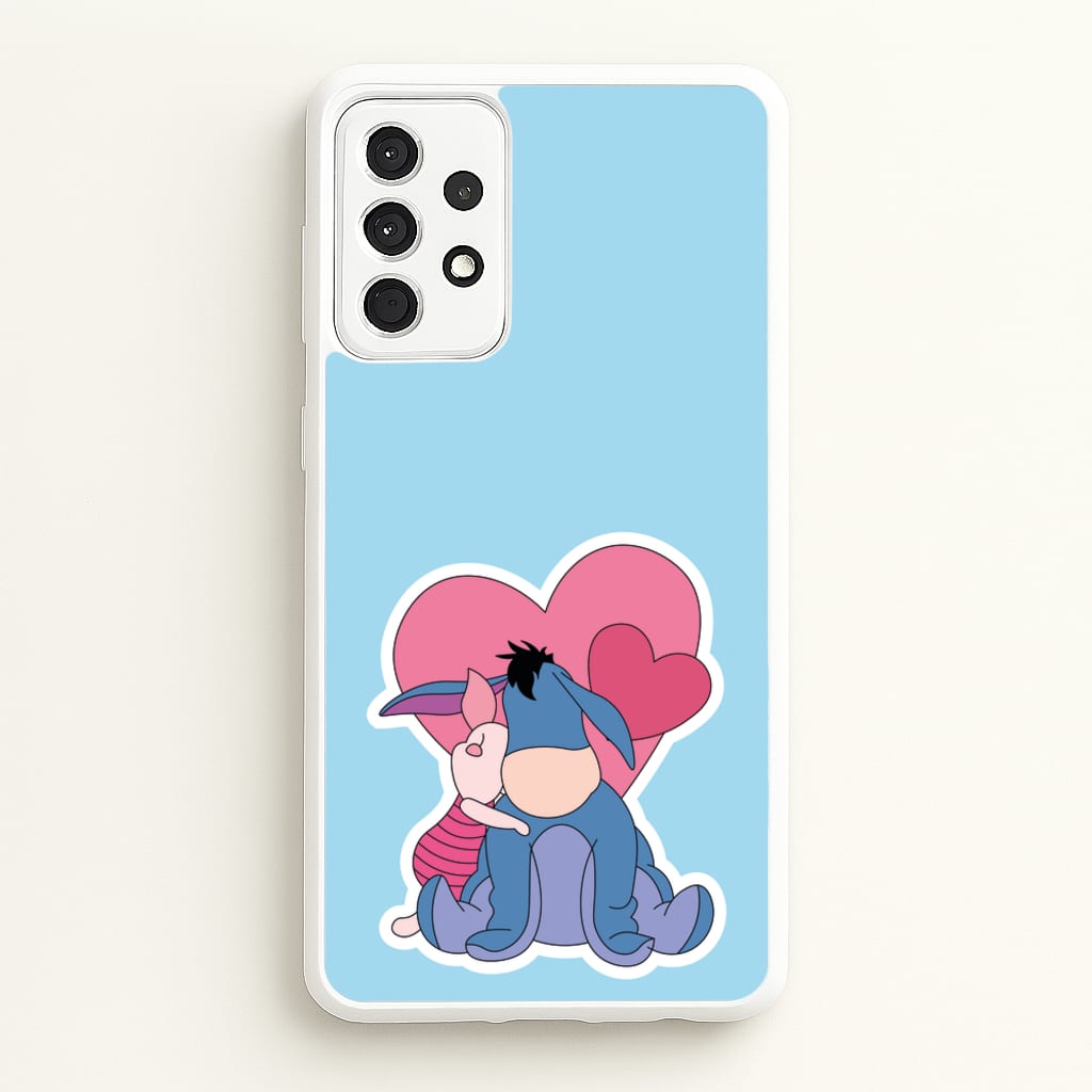 Donkey and Pig Valentine's - Disney Valentine's Phone Case for Galaxy A52 / A52s