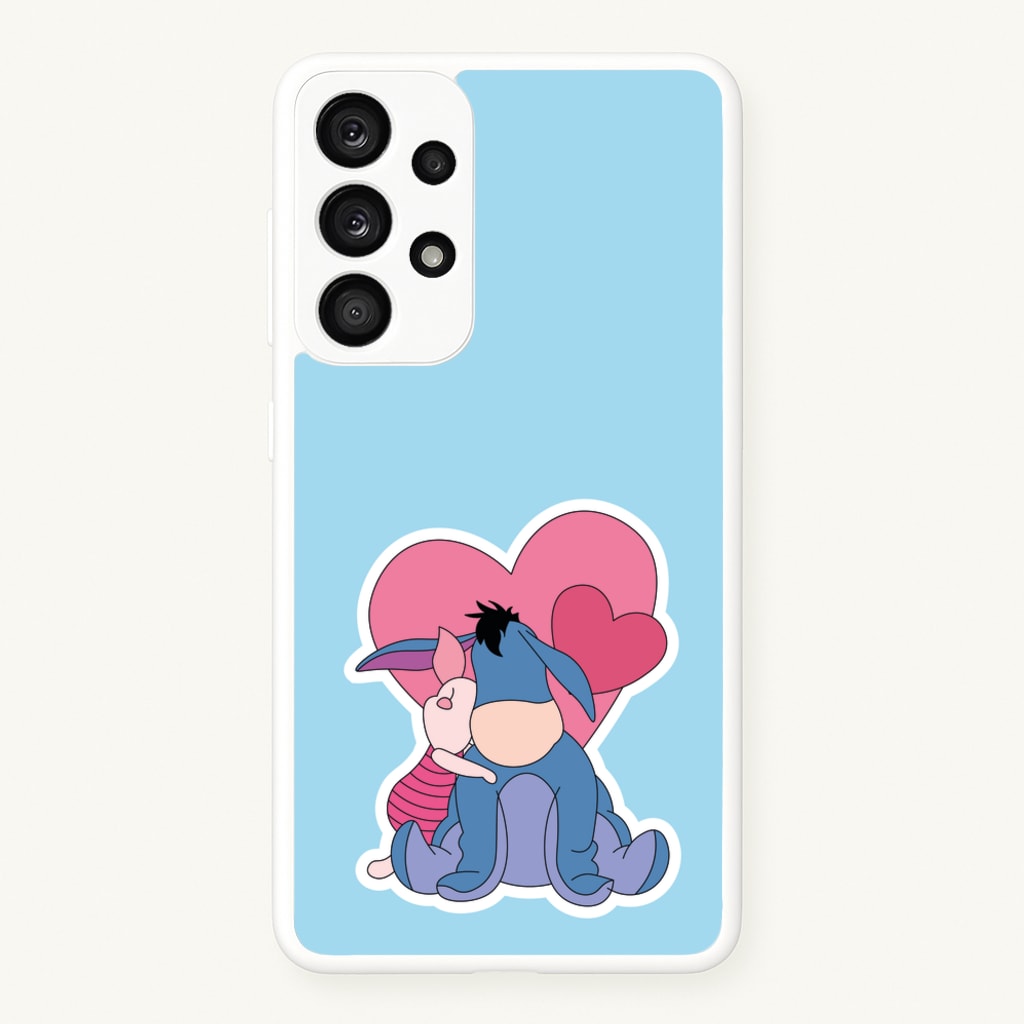 Donkey and Pig Valentine's - Disney Valentine's Phone Case for Galaxy A33