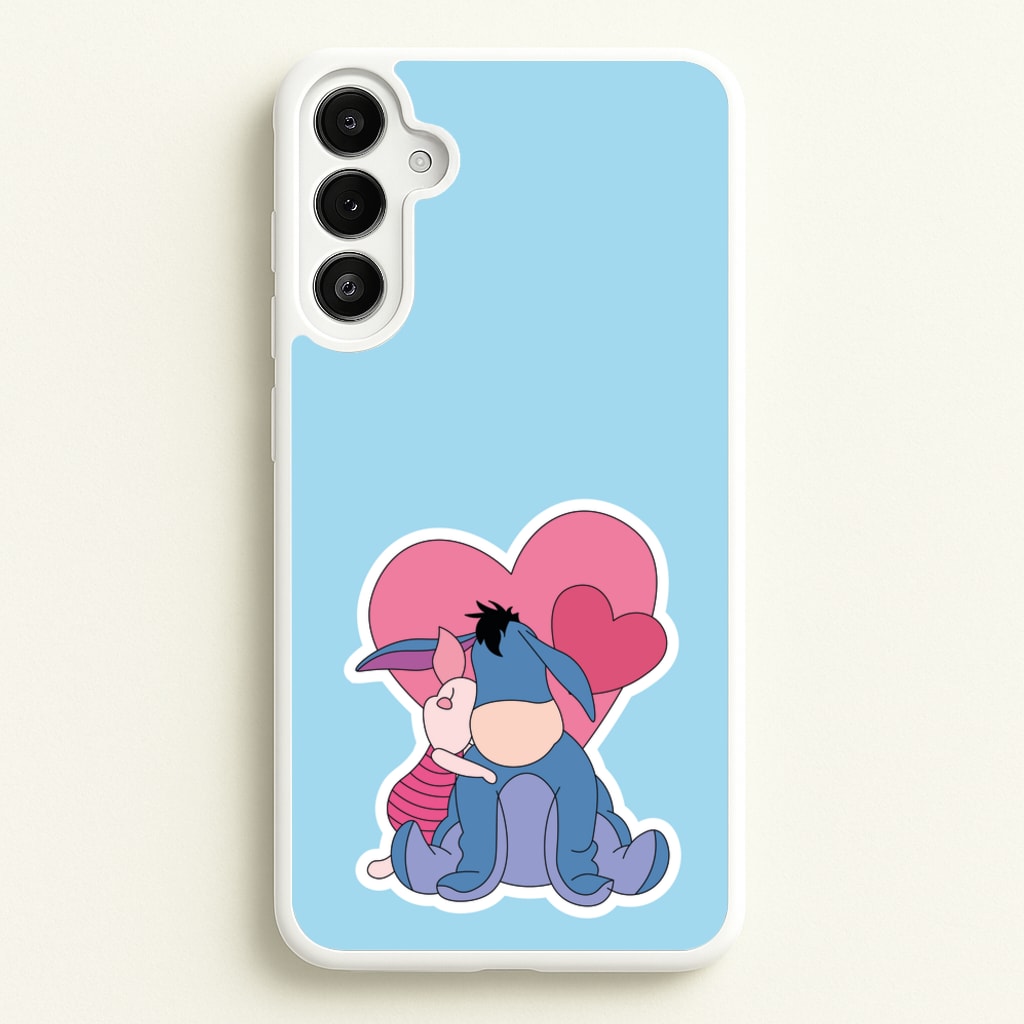 Donkey and Pig Valentine's - Disney Valentine's Phone Case for Galaxy A36