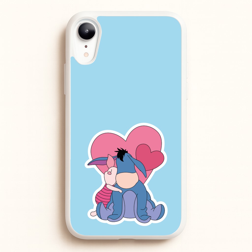 Donkey and Pig Valentine's - Disney Valentine's Phone Case for iPhone XR