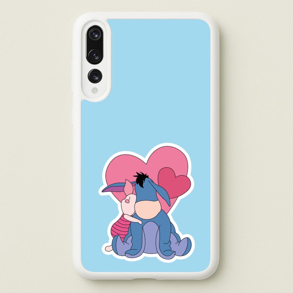 Donkey and Pig Valentine's - Disney Valentine's Phone Case for Huawei P20 Pro