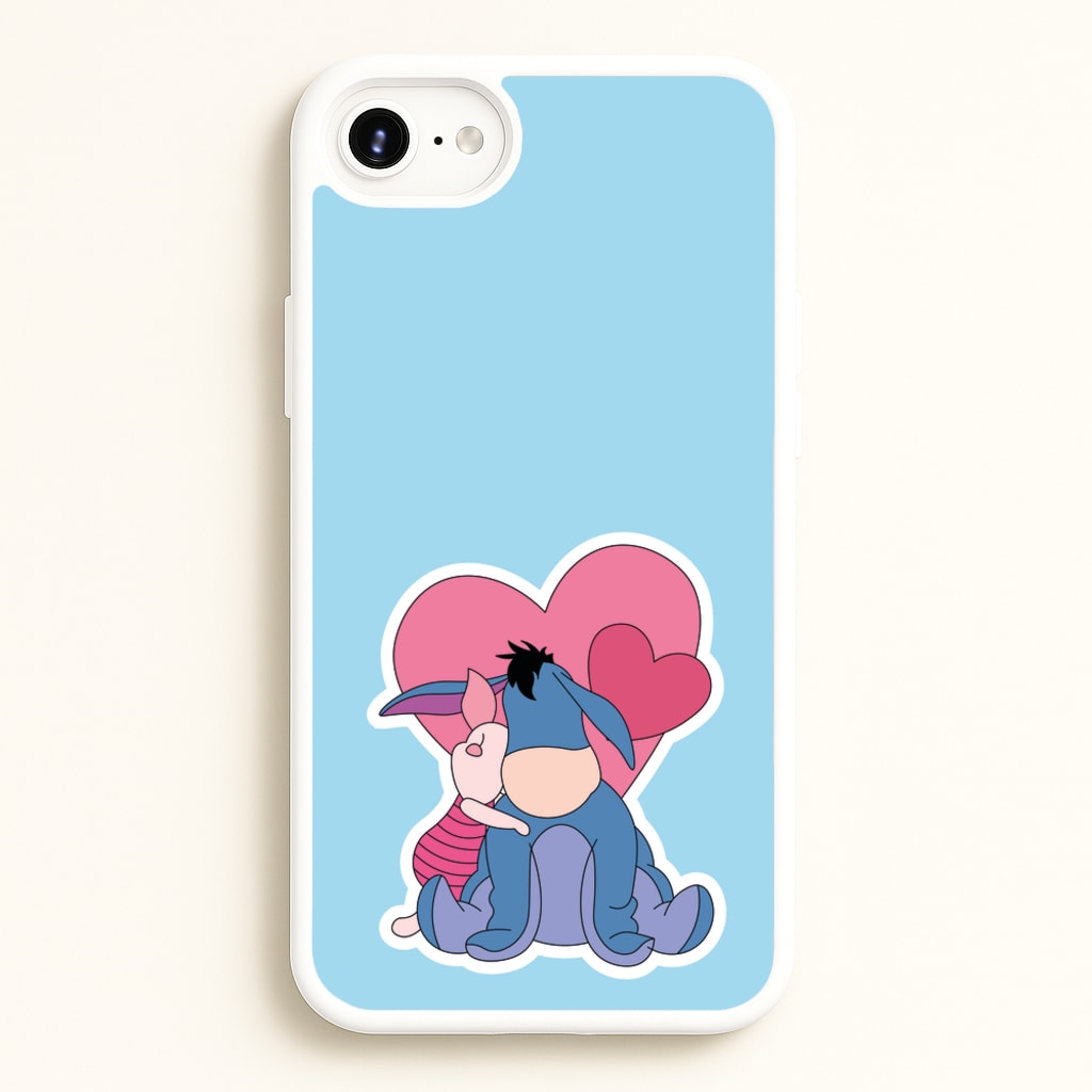 Donkey and Pig Valentine's - Disney Valentine's Phone Case for iPhone 6 Plus / 7 Plus / 8 Plus