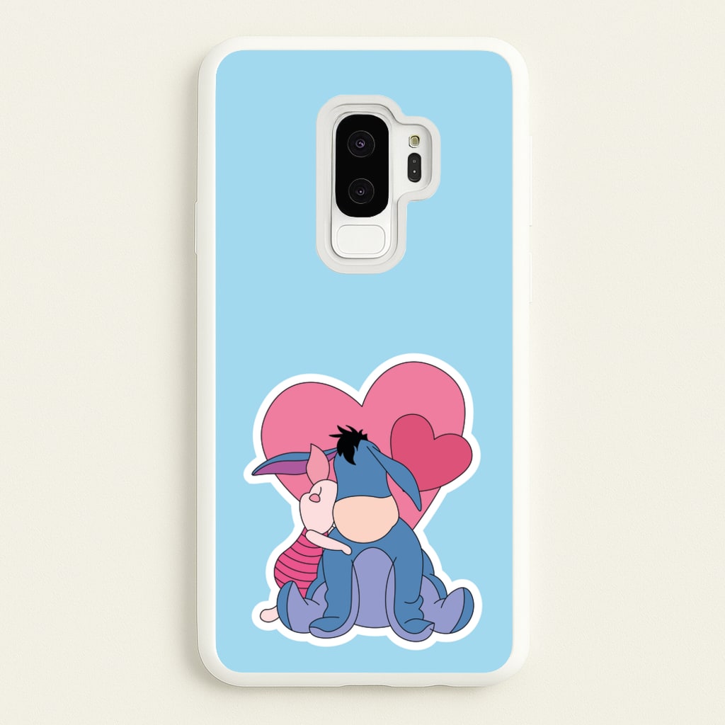 Donkey and Pig Valentine's - Disney Valentine's Phone Case for Galaxy S9 Plus